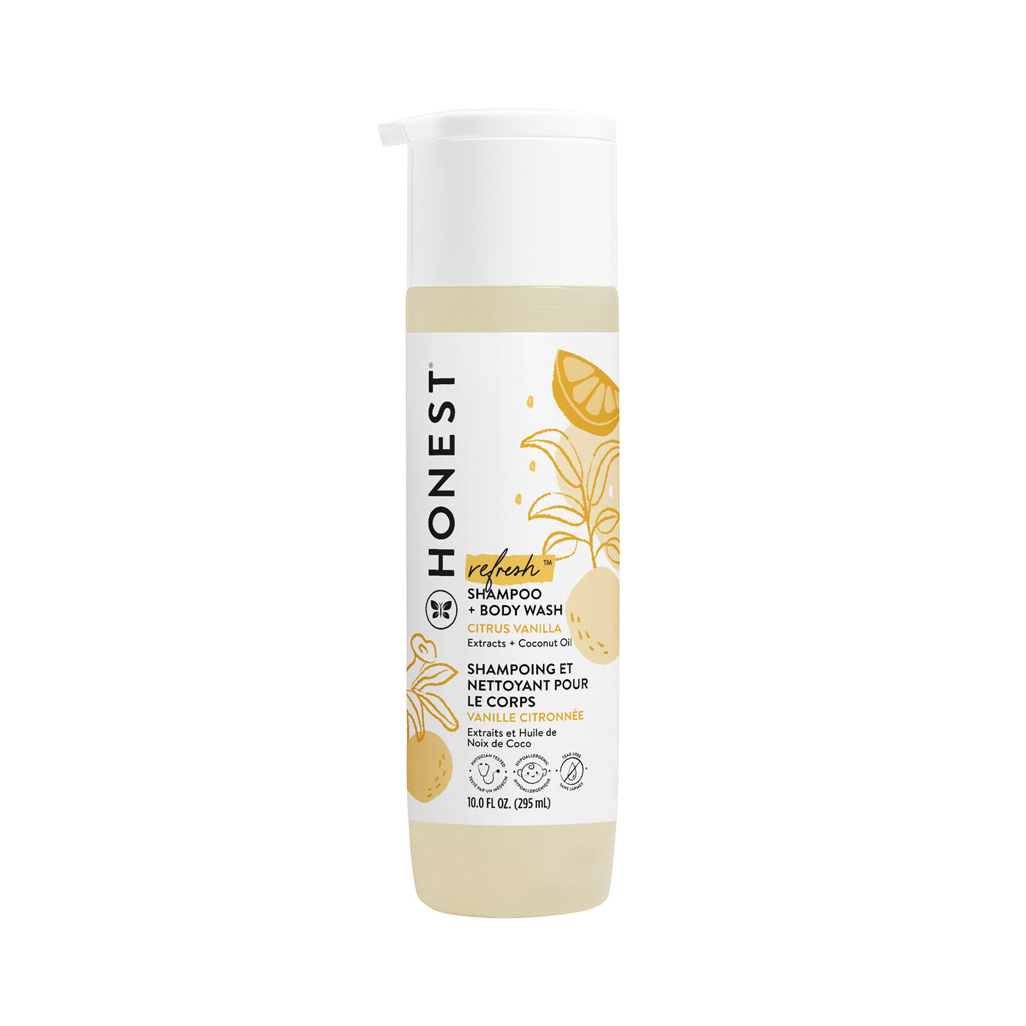 Shampoo + Body Wash – Refresh by HONEST - Non-toxic, SLOW rated product free from harmful chemicals