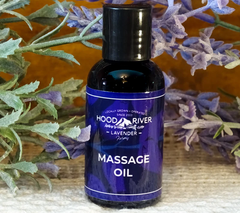 Massage Oil by HOOD RIVER LAVENDER Farms - Non-toxic Body Oils, Butters + Lotions product rated SLOW by Million Marker, free from BPA, phthalates, and parabens