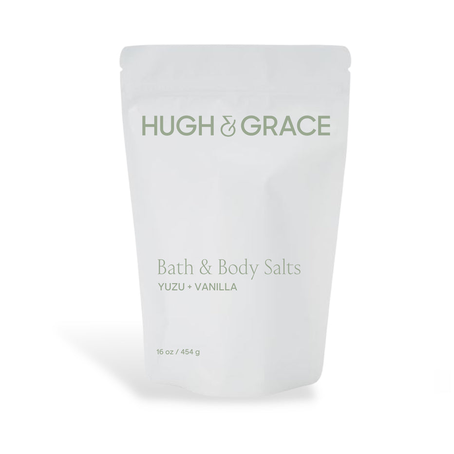 Bath and Body Salts by Hugh & Grace - Non-toxic, GO rated product free from harmful chemicals