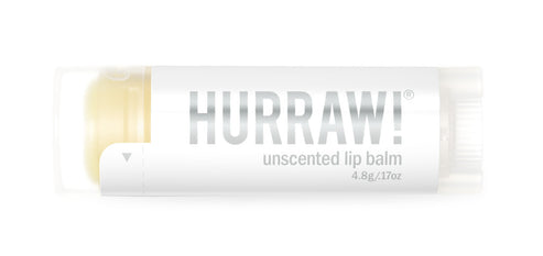 Lip Balm - Unscented by HURRAW! - Non-toxic, GO rated product free from harmful chemicals