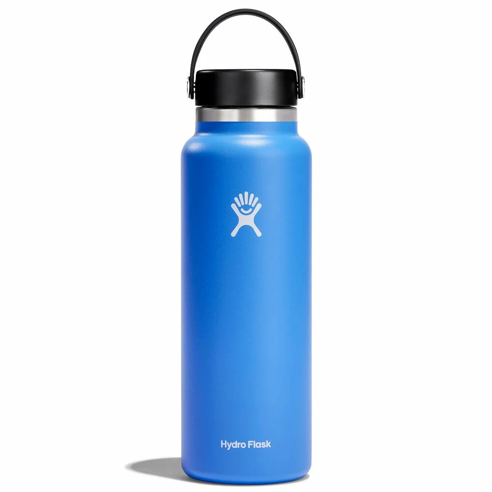 Stainless Steel Wide Mouth Water Bottle - 40oz by Hydro Flask - Non-toxic, GO rated product free from harmful chemicals