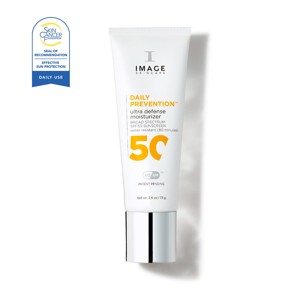 Daily Prevention Ultra Defense Moisturizer Broad Spectrum SPF 50 by I IMAGE SKINCARE - Non-toxic, STOP rated product free from harmful chemicals