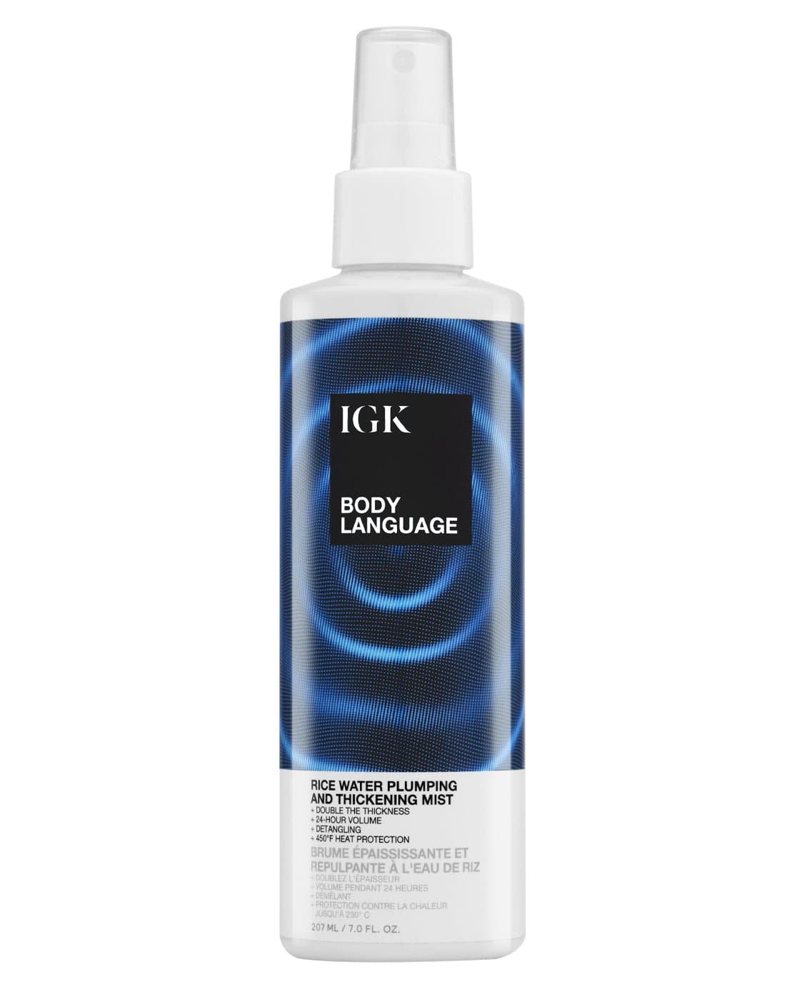 Body Language Rice Water Plumping and Thickening Mist by IGK - Non-toxic, STOP rated product free from harmful chemicals