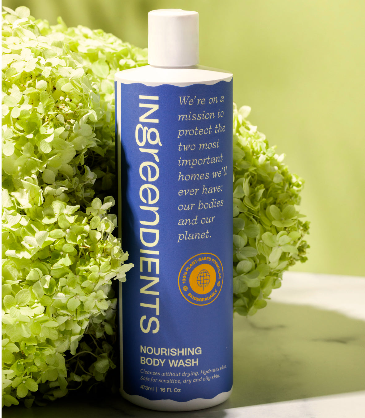 Nourishing Body Wash by INgreenDIENTS - Non-toxic, SLOW rated product free from harmful chemicals