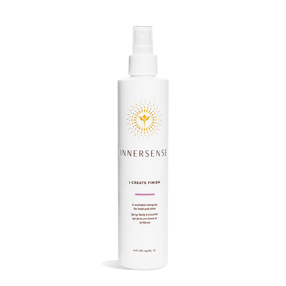 I Create Finish Hairspray by INNERSENSE - Non-toxic, SLOW rated product free from harmful chemicals