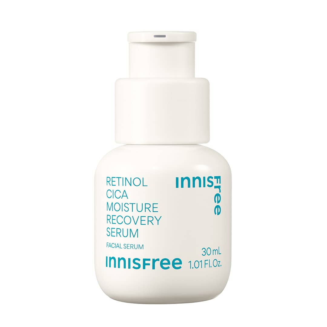 Retinol Cica Moisture Recovery Facial Serum by InnisFree - Non-toxic, SLOW rated product free from harmful chemicals