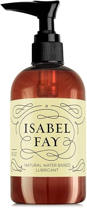Natural Water Based Lubricant by ISABEL FAY - Non-toxic, GO rated product free from harmful chemicals