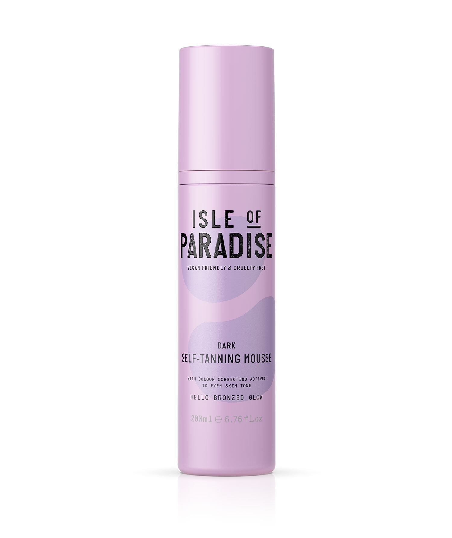Self-Tanning Mousse - Dark by ISLE OF PARADISE - Non-toxic, STOP rated product free from harmful chemicals