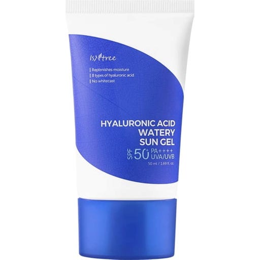 Hyaluronic Acid Watery Sun Gel SPF 50 PA++++ by IsNtree - Non-toxic, STOP rated product free from harmful chemicals