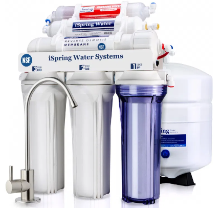 RCC7AK Reverse Osmosis Remineralization by iSpring - Non-toxic, GO rated product free from harmful chemicals
