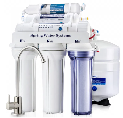 RCC7D RO/DI System by iSpring - Non-toxic Water Filters product rated GO by Million Marker, free from BPA, phthalates, and parabens