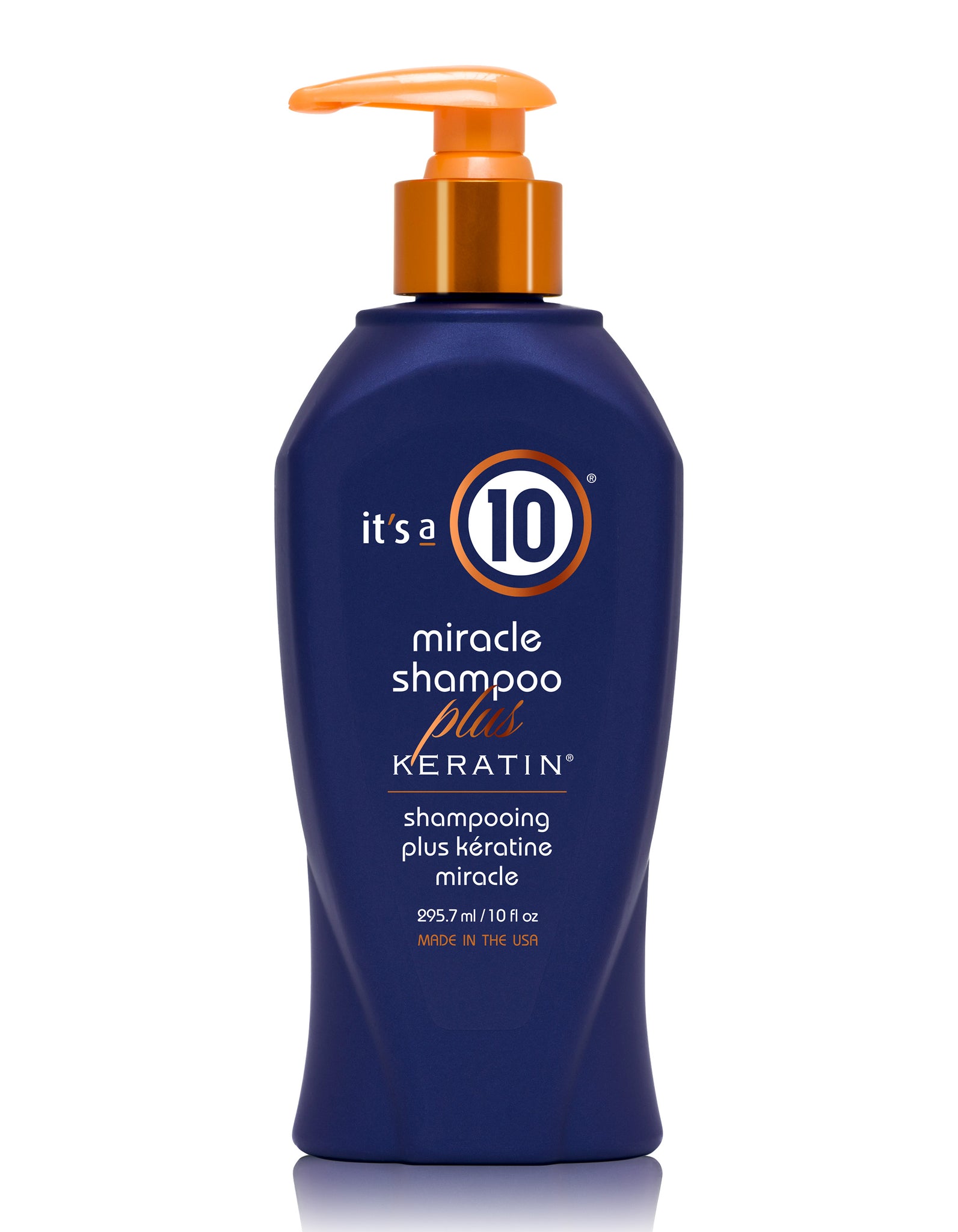 Miracle Shampoo Plus Keratin by it's a 10 - Non-toxic Hair Styling + Treatment product rated STOP by Million Marker, free from BPA, phthalates, and parabens