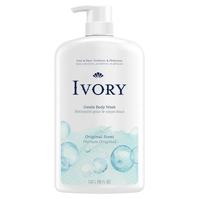 Gentle Body Wash - Original Scent by IVORY - Non-toxic, STOP rated product free from harmful chemicals