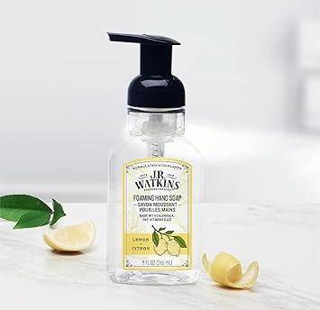 Foaming Hand Soap - Lemon by J.R. WATKINS REMEDIES FOR BODY - Non-toxic, STOP rated product free from harmful chemicals