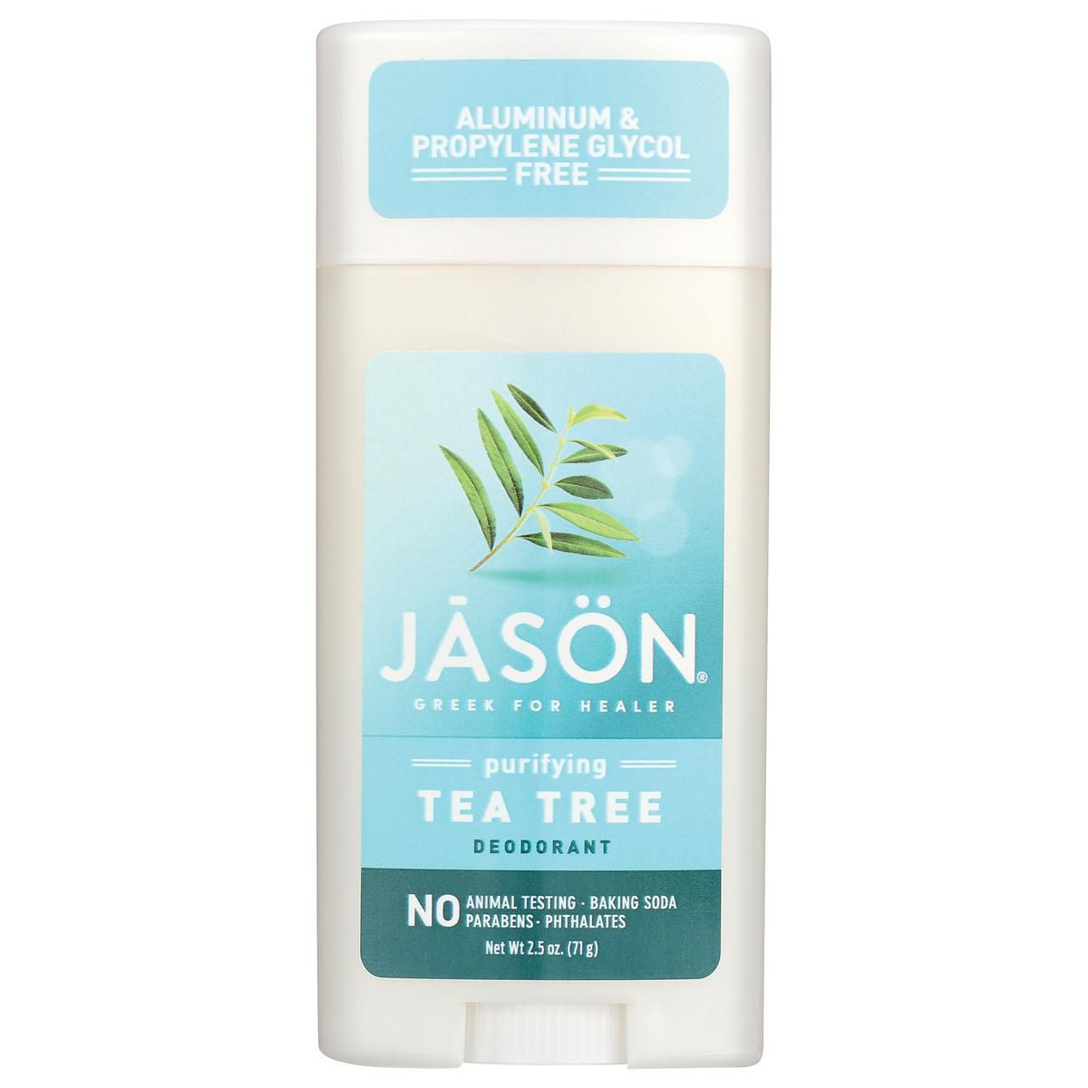 Purifying Tea Tree Deodorant Stick by JĀSÖN - Non-toxic, STOP rated product free from harmful chemicals