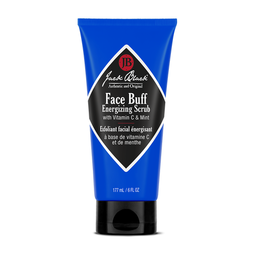 Face Buff Energizing Scrub with Vitamin C & Mint by Jack Black Authentic and Original - Non-toxic, STOP rated product free from harmful chemicals