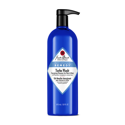 Turbo Wash Energizing Cleanser for Hair & Body by Jack Black Authentic and Original - Non-toxic, STOP rated product free from harmful chemicals
