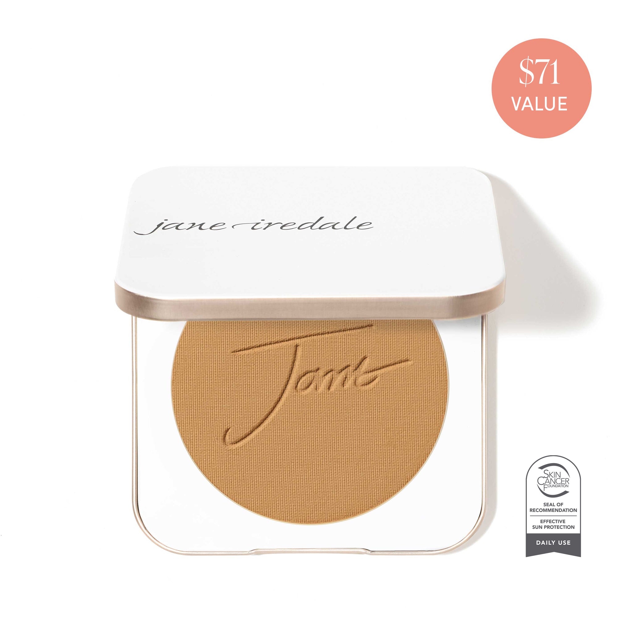 PurePressed Base Mineral Foundation SPF 20/15 by Jane Iredale - Non-toxic, SLOW rated product free from harmful chemicals