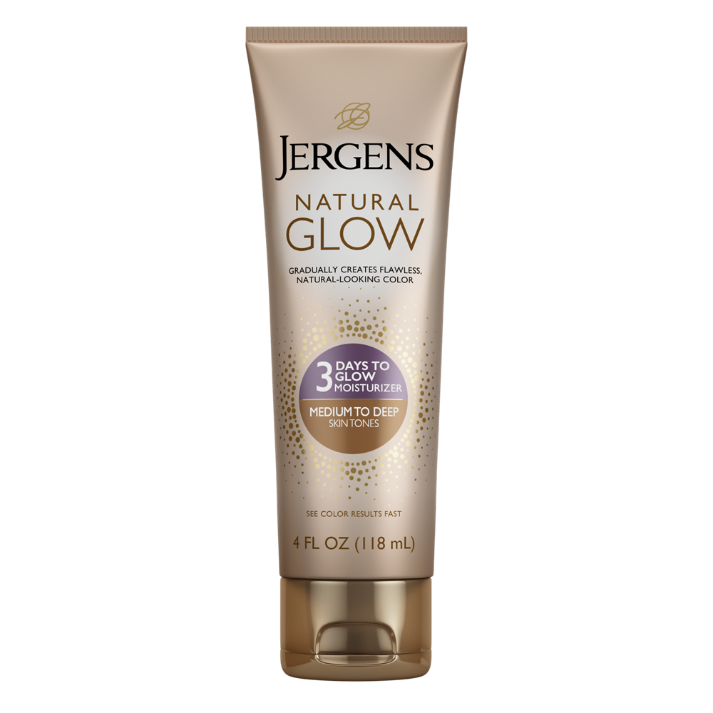 Natural Glow Three Days To Glow Moisturizer by JERGENS - Non-toxic Body Oils, Butters + Lotions product rated STOP by Million Marker, free from BPA, phthalates, and parabens