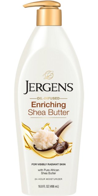 Oil-Infused Enriching Shea Butter Moisturiser by JERGENS - Non-toxic Body Oils, Butters + Lotions product rated STOP by Million Marker, free from BPA, phthalates, and parabens