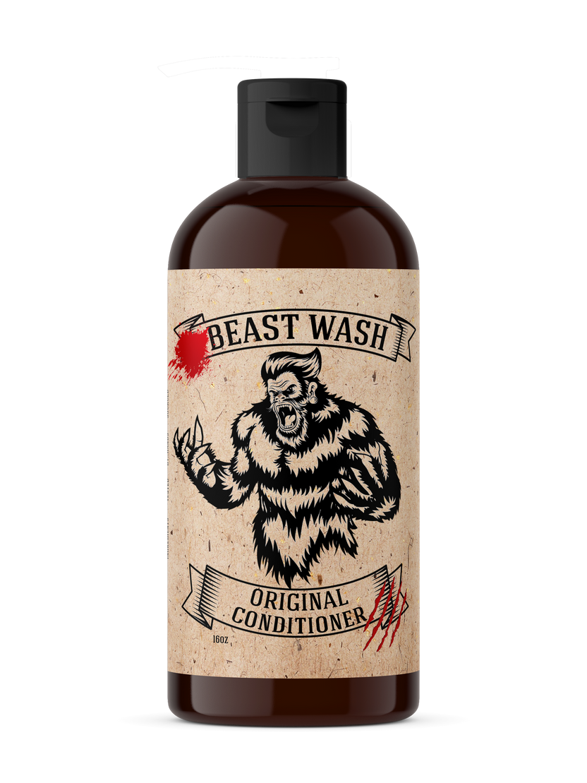 Beast Wash Conditioner - Original by JOHNNY SLICKS - Non-toxic, SLOW rated product free from harmful chemicals
