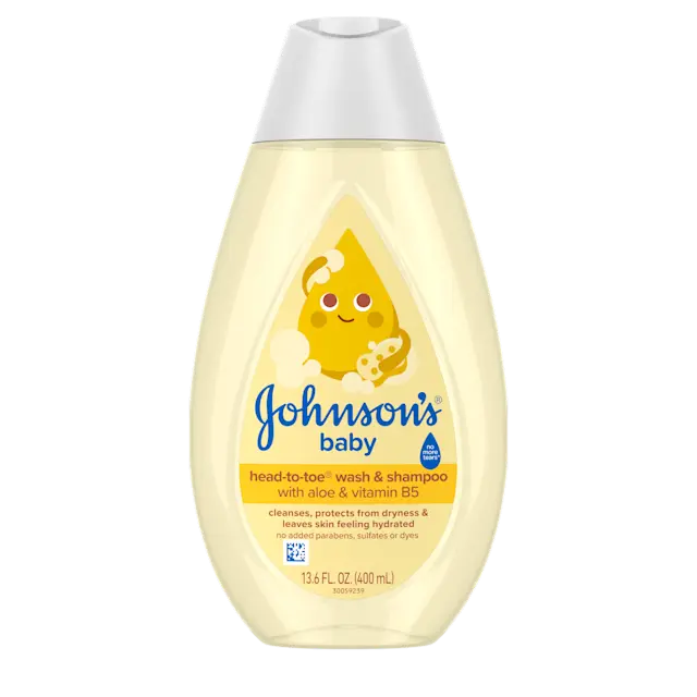 Head-To-Toe Wash & Shampoo by Johnson's baby - Non-toxic, STOP rated product free from harmful chemicals