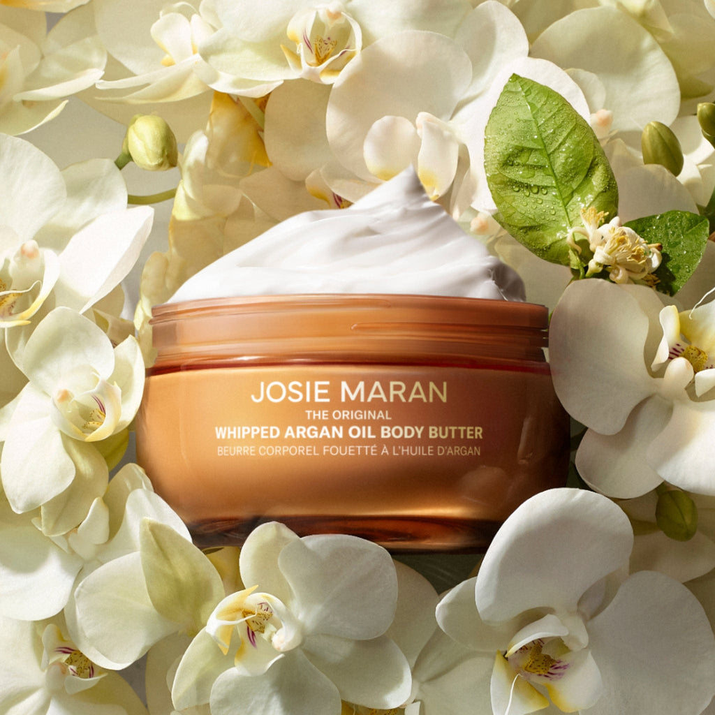 The Original Whipped Argan Oil Body Butter - Vanilla Vibezzz by JOSIE MARAN - Non-toxic, SLOW rated product free from harmful chemicals