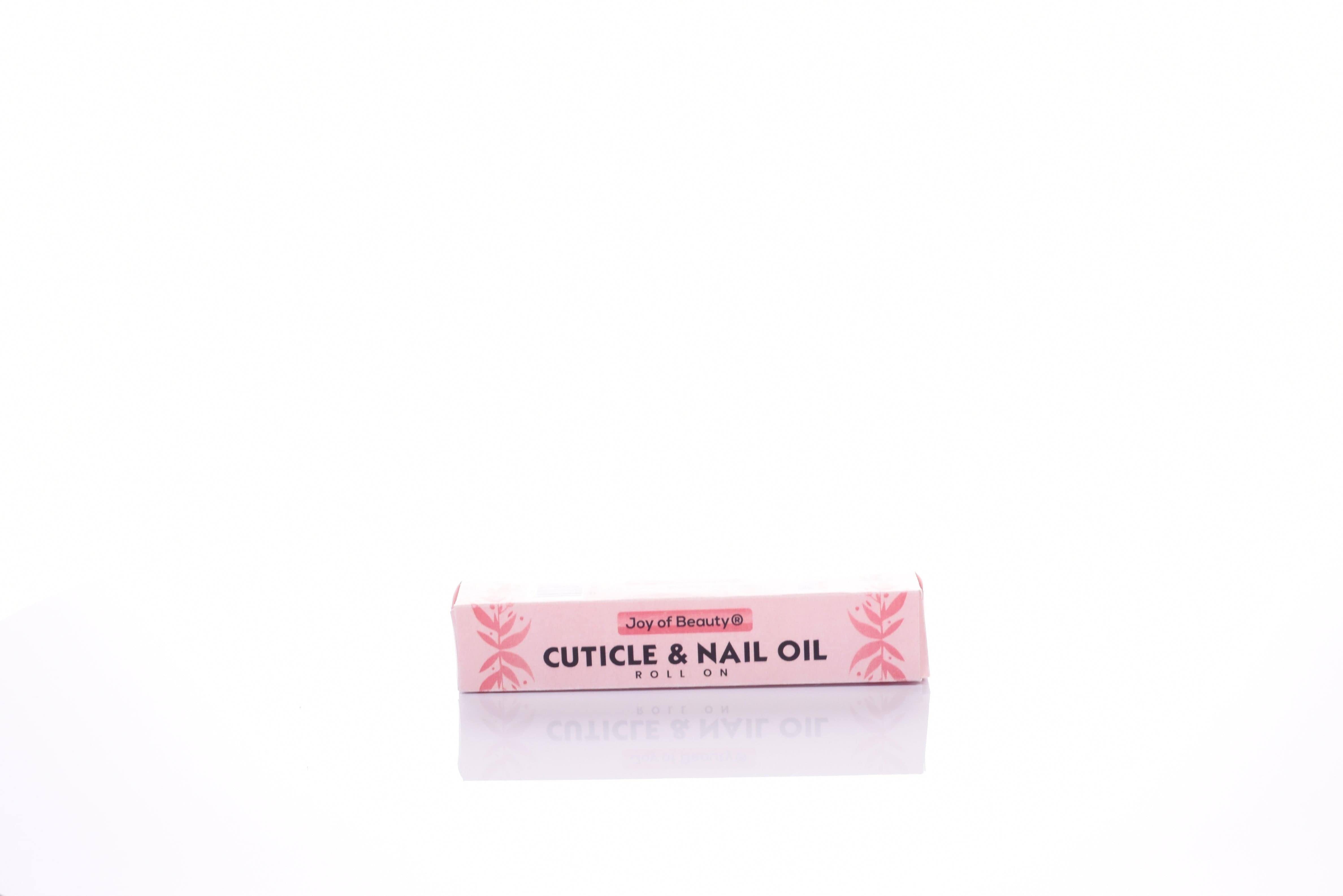 Cuticle & Nail Oil Roll-On by Joy of Beauty - Non-toxic, SLOW rated product free from harmful chemicals