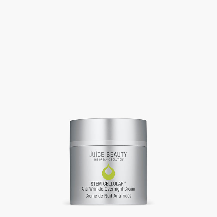 Stem Cellular Anti-Wrinkle Overnight Cream by jUiCE BEAUTY THE ORGANIC SOLUTION - Non-toxic, SLOW rated product free from harmful chemicals