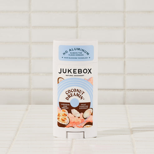 Natural Deodorant - Coconut Dreamin' by Jukebox - Non-toxic, SLOW rated product free from harmful chemicals