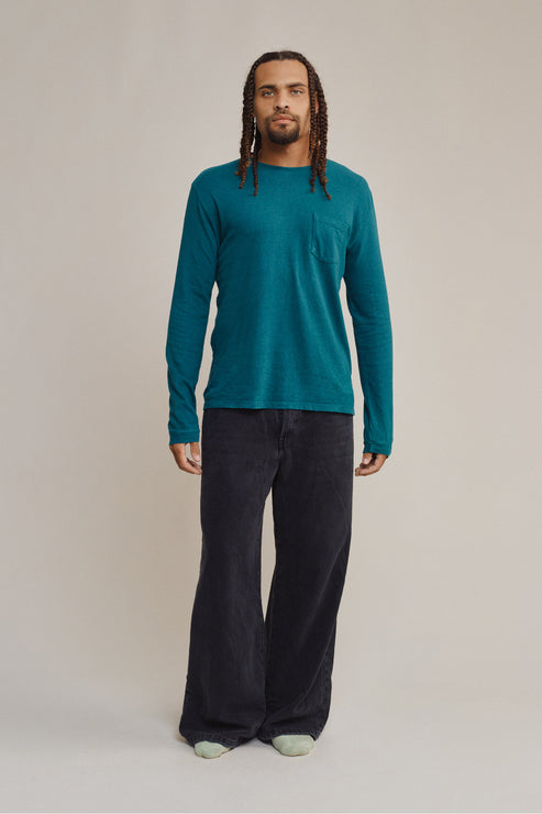 Baja Long Sleeve Pocket Tee by JUNGMAVEN - Non-toxic Clothes product rated GO by Million Marker, free from BPA, phthalates, and parabens