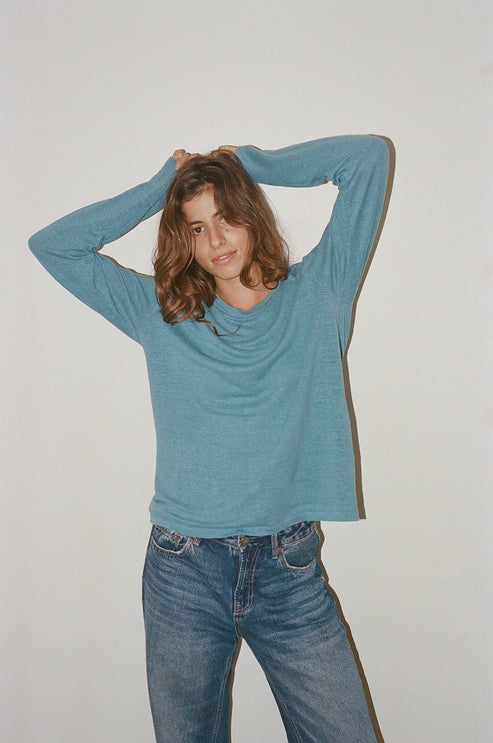 Bishop Long Sleeve Tee by JUNGMAVEN - Non-toxic Clothes product rated GO by Million Marker, free from BPA, phthalates, and parabens