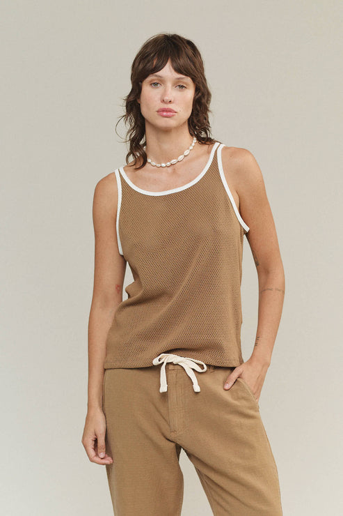 Calobo Mesh Tank by JUNGMAVEN - Non-toxic Clothes product rated GO by Million Marker, free from BPA, phthalates, and parabens