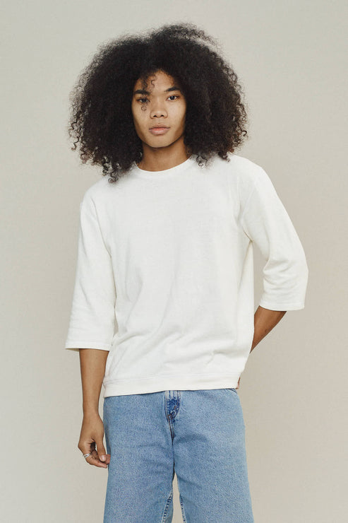 Cardiff 3/4 Sleeve Tee by JUNGMAVEN - Non-toxic Clothes product rated GO by Million Marker, free from BPA, phthalates, and parabens