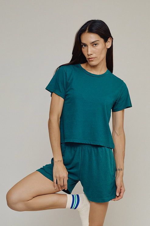 Cropped Ojai Tee by JUNGMAVEN - Non-toxic Clothes product rated GO by Million Marker, free from BPA, phthalates, and parabens