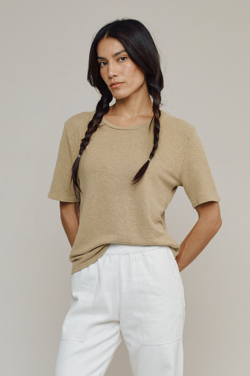 Dakota 100% Hemp Cropped Tee by JUNGMAVEN - Non-toxic Clothes product rated GO by Million Marker, free from BPA, phthalates, and parabens