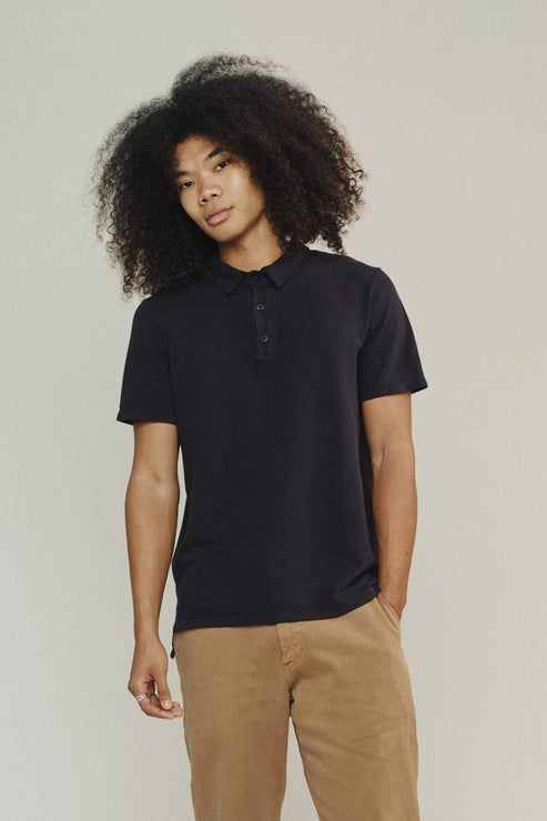 Fields Polo by JUNGMAVEN - Non-toxic Clothes product rated GO by Million Marker, free from BPA, phthalates, and parabens