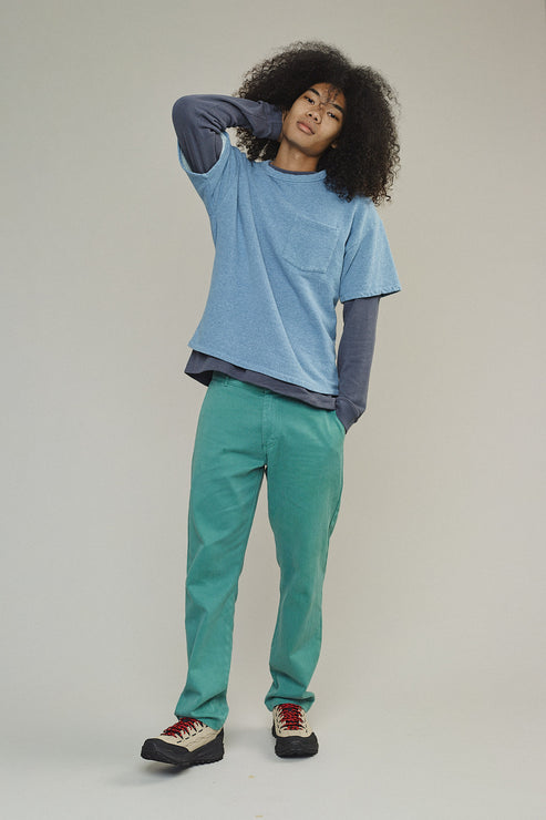 Heathered Baseline Pocket Fleece by JUNGMAVEN - Non-toxic Clothes product rated GO by Million Marker, free from BPA, phthalates, and parabens