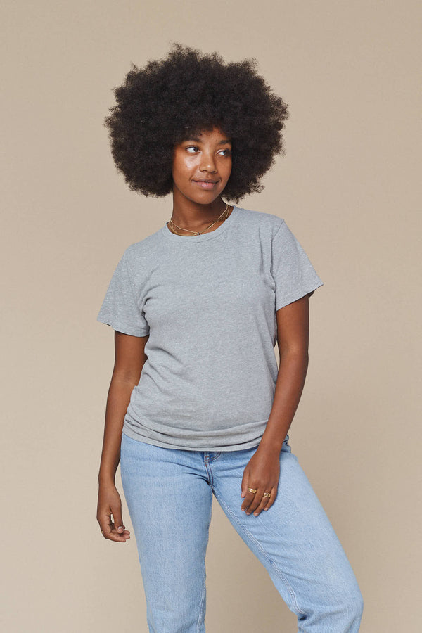 Heathered Lorel Tee by JUNGMAVEN - Non-toxic Clothes product rated GO by Million Marker, free from BPA, phthalates, and parabens