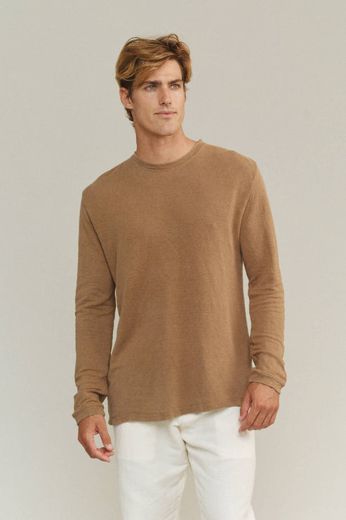Mana 10 Long Sleeve 100% Hemp Tee by JUNGMAVEN - Non-toxic Clothes product rated GO by Million Marker, free from BPA, phthalates, and parabens