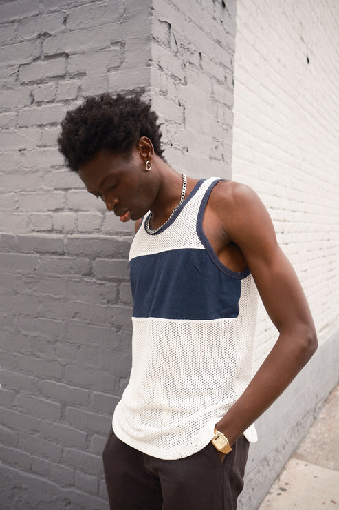 Marathon Mesh Tank by JUNGMAVEN - Non-toxic Clothes product rated GO by Million Marker, free from BPA, phthalates, and parabens