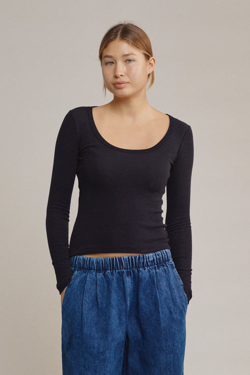 Paseo Long Sleeve Tee by JUNGMAVEN - Non-toxic Clothes product rated GO by Million Marker, free from BPA, phthalates, and parabens