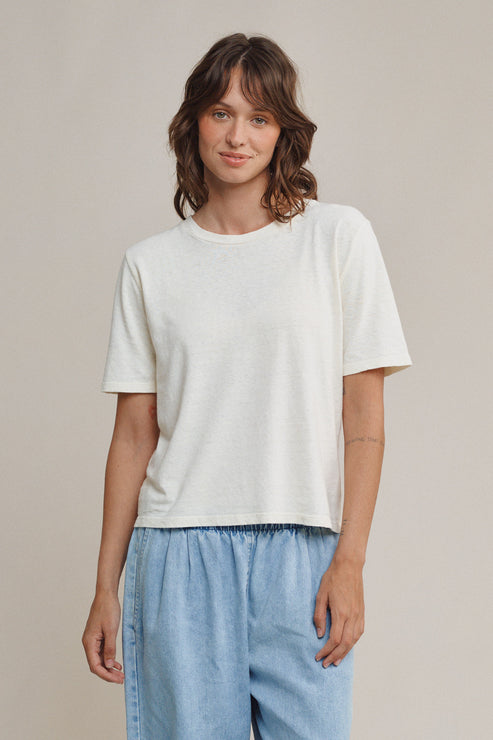 Silverlake Cropped Tee by JUNGMAVEN - Non-toxic Clothes product rated GO by Million Marker, free from BPA, phthalates, and parabens