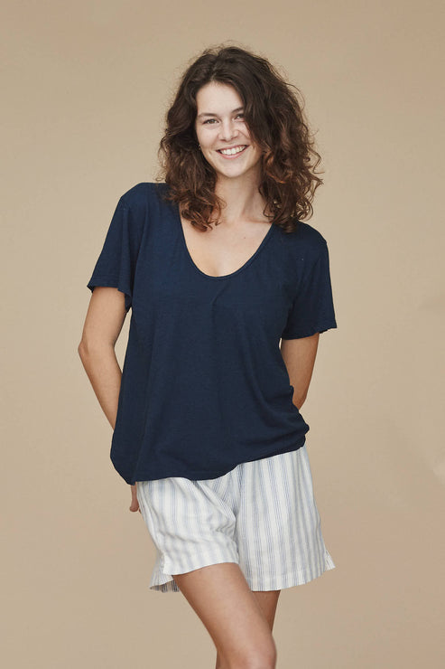 Zuma Scoop Neck Tee by JUNGMAVEN - Non-toxic Clothes product rated GO by Million Marker, free from BPA, phthalates, and parabens