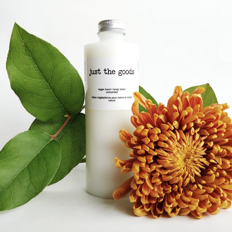 Vegan Unscented Hand & Body Lotion by Just the Goods - Non-toxic, GO rated product free from harmful chemicals