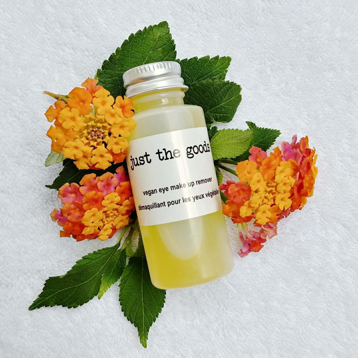 Vegan Eye Makeup Remover by Just the Goods - Non-toxic Facial Care product rated SLOW by Million Marker, free from BPA, phthalates, and parabens