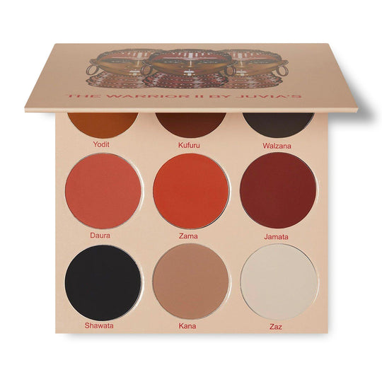 Eyeshadow Palette - Warrior II by Juvia's PLACE - Non-toxic, STOP rated product free from harmful chemicals