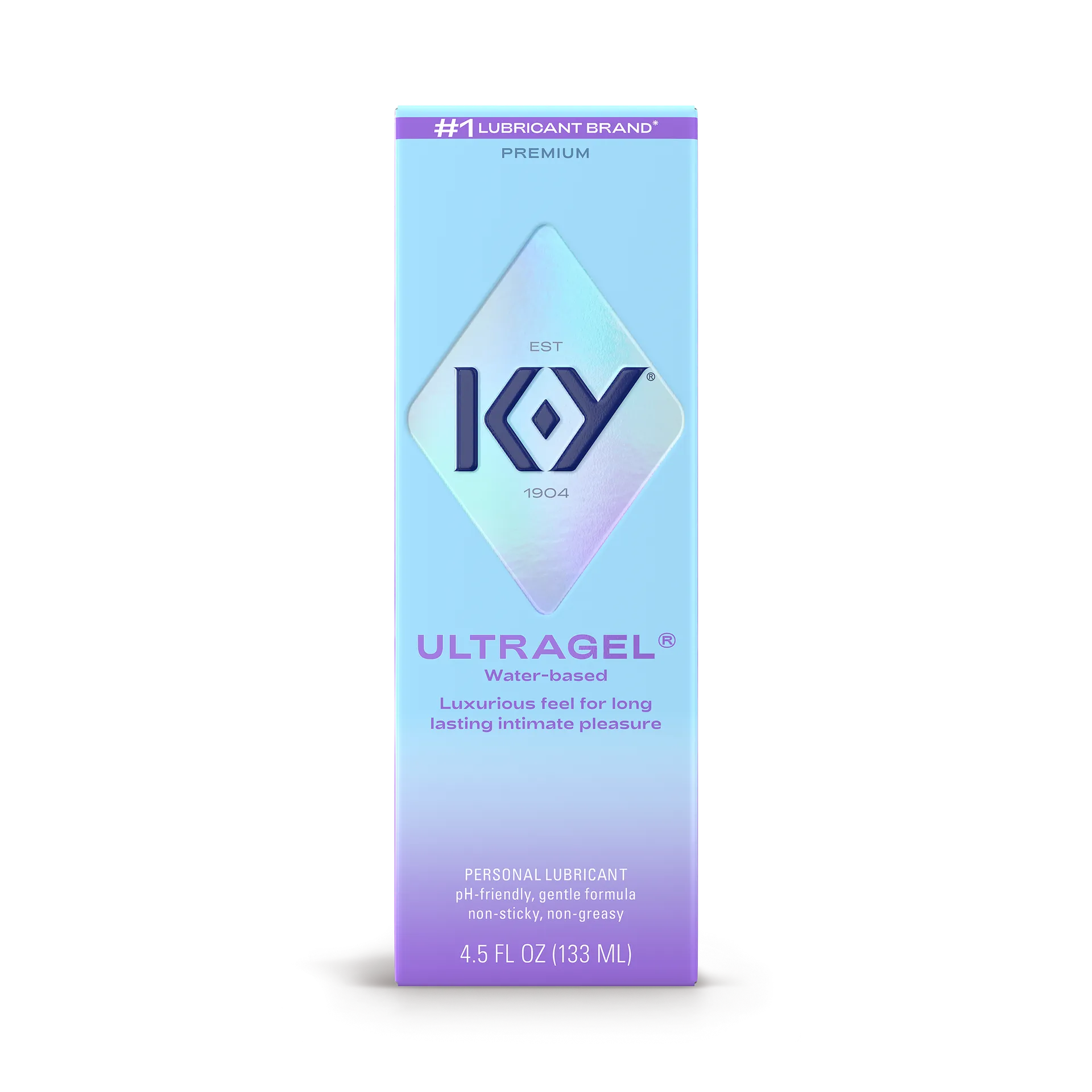 Ultragel Water Based Personal Lubricant by K•Y - Non-toxic, SLOW rated product free from harmful chemicals