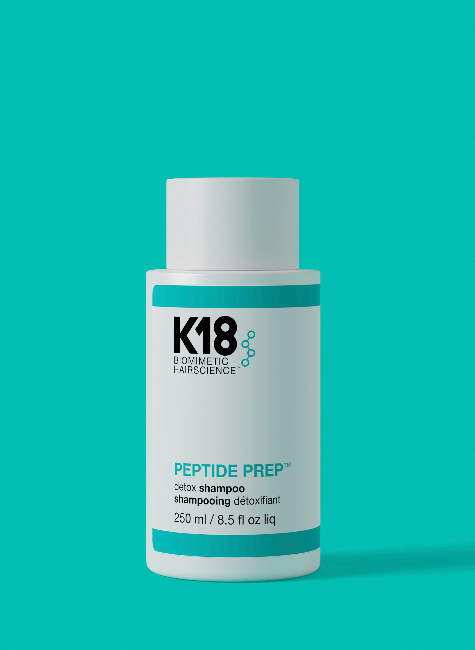 PEPTIDE PRE detox shampoo by K18 BIOMIMETIC HAIRSCIENCE - Non-toxic, STOP rated product free from harmful chemicals