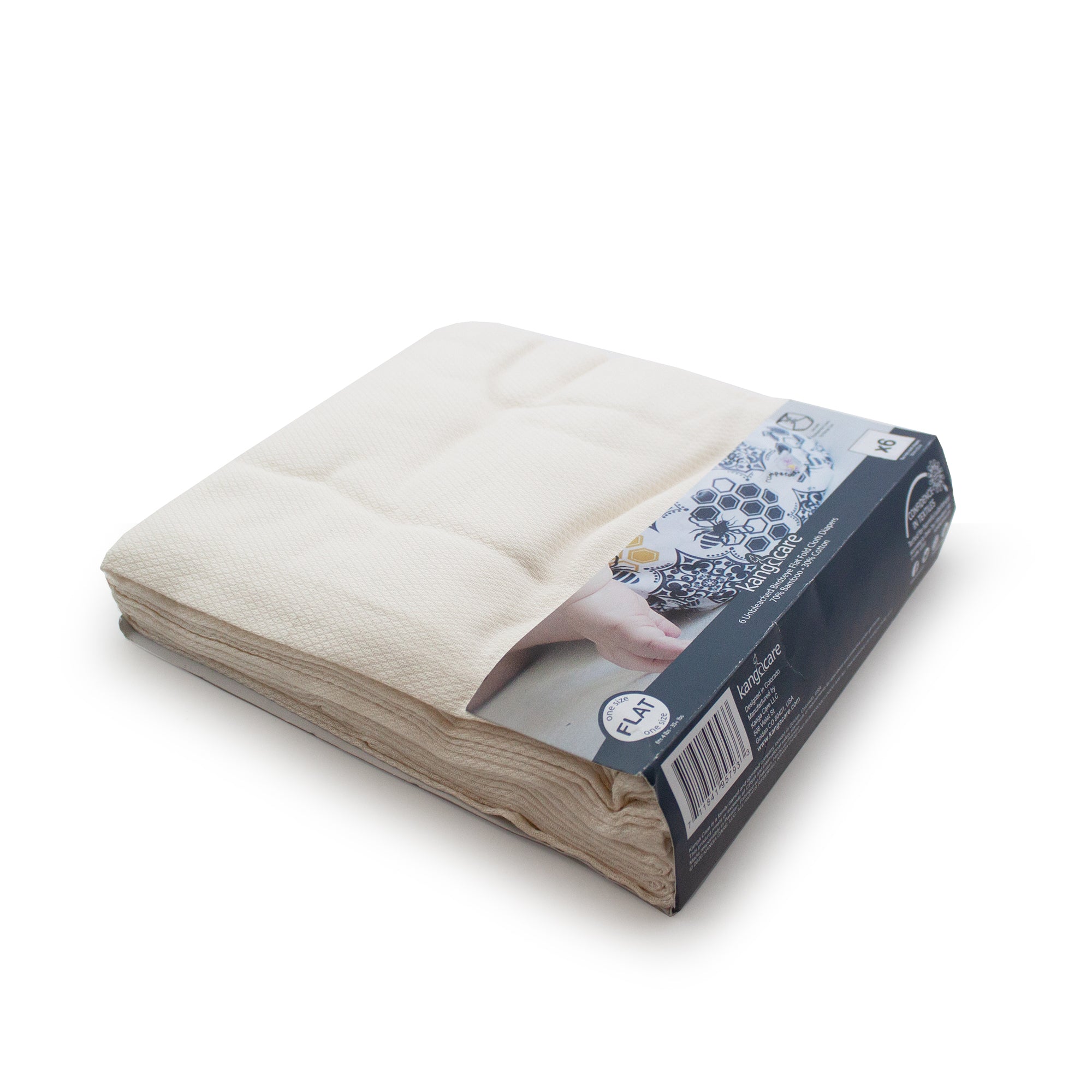 Bamboo Flat Cloth Diapers by kangacare - Non-toxic, GO rated product free from harmful chemicals